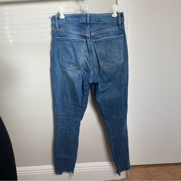 Abercrombie & Fitch High Rise Super Skinny Ankle Jeans - Picture 4 of 5